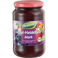 Apfel-Heidelbeer-Mark, ungesüßt Obst, Gemüse & Eier Fruchtmus & -mark