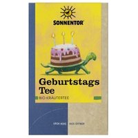 Geburtstagstee im Beutel Kaffee, Tee & Kakao Kräutertee im Beutel