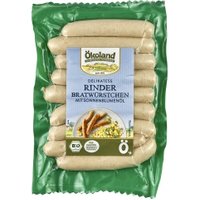 Delikatess-Rinder-Bratwürstchen (9 Stück) Wurst Siede- & Bratwurst