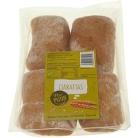 Ciabattas zum Aufbacken (4 Stück) Backwaren & -zutaten Aufbackwaren