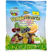 Fruchtgummi Veggie-Hearts, vegan Süßigkeiten & Knabbern Fruchtgummi & Lakritz