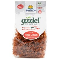 Spirelli Goodel aus roten Linsen & Leinsamen Nudeln & Reis Pasta-Spezialitäten