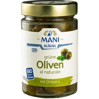 Grüne Oliven al naturale mit Stein, geölt Feinkost & Aufstriche Antipasti