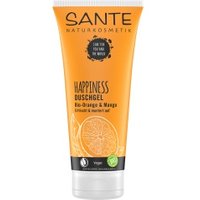 Duschgel Happiness mit Orange & Mango Naturkosmetik Duschen & Baden