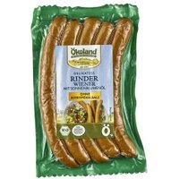Delikatess-Rinder-Wiener (5 Stück) Wurst Siede- & Bratwurst