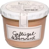 Geflügel-Leberwurst Wurst Wurstkonserven