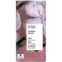 Zartbitterschokolade mit Mandeln Süßigkeiten & Knabbern  Schokotafeln