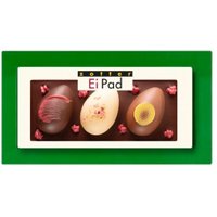 Ei-Pad mit 3 Schoko-Eiern, handgemacht Weitere Produkte  Ostern