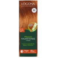 Pflanzen-Haarfarbe-Creme kupferrot Naturkosmetik  Haarfarbe