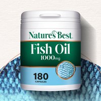 Pure Fish Oil 1000mg - 180 Capsules by Nature's Best