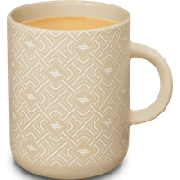Nespresso Celebration Coffee Mug Parchment (380 ml)