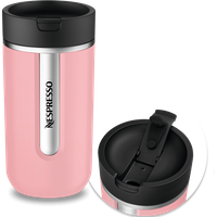 Nespresso Travel Mug Medium, Bubble Gum Pink (400 ml)
