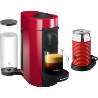 Kapselmaschine VERTUOPlus Cherry Red & Aeroccino 3 Rot von Nespresso Kapselmaschine VERTUOPlus Cherry Red & Aeroccino 3 Rot von Nespresso