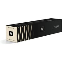 Nespresso Sweet Vanilla Vertuo Line 10 Vanillearoma Kaffeekapseln Creme Cremig mit Vanillearoma