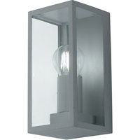 Mondrian Outdoor Wall Lantern Silver Silver IP44, E27