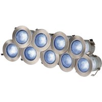 Blue LED Kit, IP65 230V 10x 0.2w