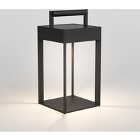 Kuro 250 Outdoor LED Portable Box Light Textured Black Touch Dimmer