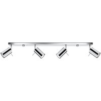 Ring Spotlight Bars Flush 4 Light Chrome GU10