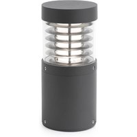 Giza LED Outdoor Pedestal Light Dark Grey IP54