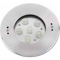 Edel LED Outdoor Recessed Spotlight Matt Nickel IP68