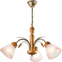 Tulipan Multi Arm Pendant Ceiling Light Alder, 3x E27
