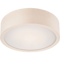 Round Cylindrical Ceiling Light White, 1x E27