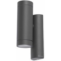 Steps 2 Light Outdoor Wall Light Dark Grey IP44, GU10