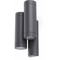Steps 4 Light Outdoor Wall Light Dark Grey IP44, GU10