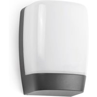 Pol LED Outdoor Wall Light White, Dark Grey IP54