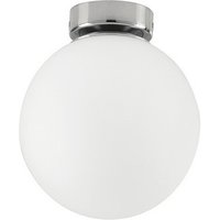 LAMPD Globe Ceiling Light White 15x17cm