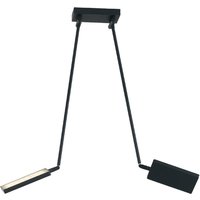 BOOK LED 2 Light Semi Flush Light Black 2600lm 3200K 85x16x15-200cm