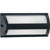 BOSTON Outdoor Flush Wall Light Anthracite, IP54 25x12x12.5cm