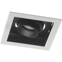 APOLLO LED Recessed Adjustable Downlight Black 1600lm 4000K 15x15x9.4cm