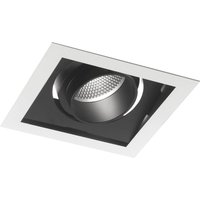 APOLLO LED Recessed Adjustable Downlight Black 2400lm 3000K 18.8x18.8x12cm