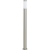 TOKYO Outdoor 110cm Bollard Nickel, IP44 110x11.5cm