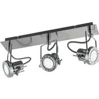 SPOT LED 3 Light Spotlight Bars Nickel 400lm 2700K 45x16cm