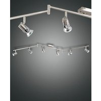 Alice Spotlight Bar Satin Nickel Glass, GU10