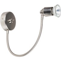 Bomba Reading Light Satin Nickel
