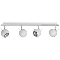 Rocca 4 Light Spotlight Bar Glossy White