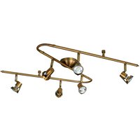 Balk 6 Light Spotlight Bar Bronze