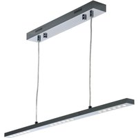 Minimum Straight Bar Pendant Ceiling Light Chrome