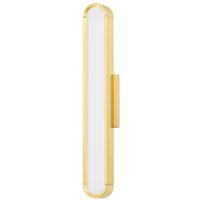 Starkey Led Small Bath Bracket Brass, Glass, 2500K