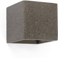 Kamen 1 Light Up and Down Wall Light Grey, G9