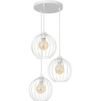 Mercure Cluster Pendant Ceiling Light White 40cm