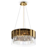 Wonderland Modern Cylindrical Pendant Ceiling Light Gold
