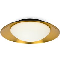 Side LED Indoor Medium Flush Wall Light Black, Copper