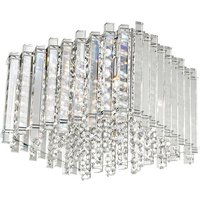 Clara Ceiling Flush 4 Light Polished Chrome