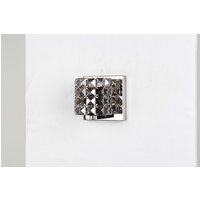 Veta Chrome Wall Lamp Crystal