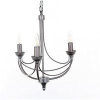 Cirrus Natural 3 Arm Chandelier