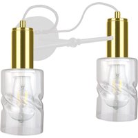 Inger Wall Lamp White, Gold, 25cm, 2x E27